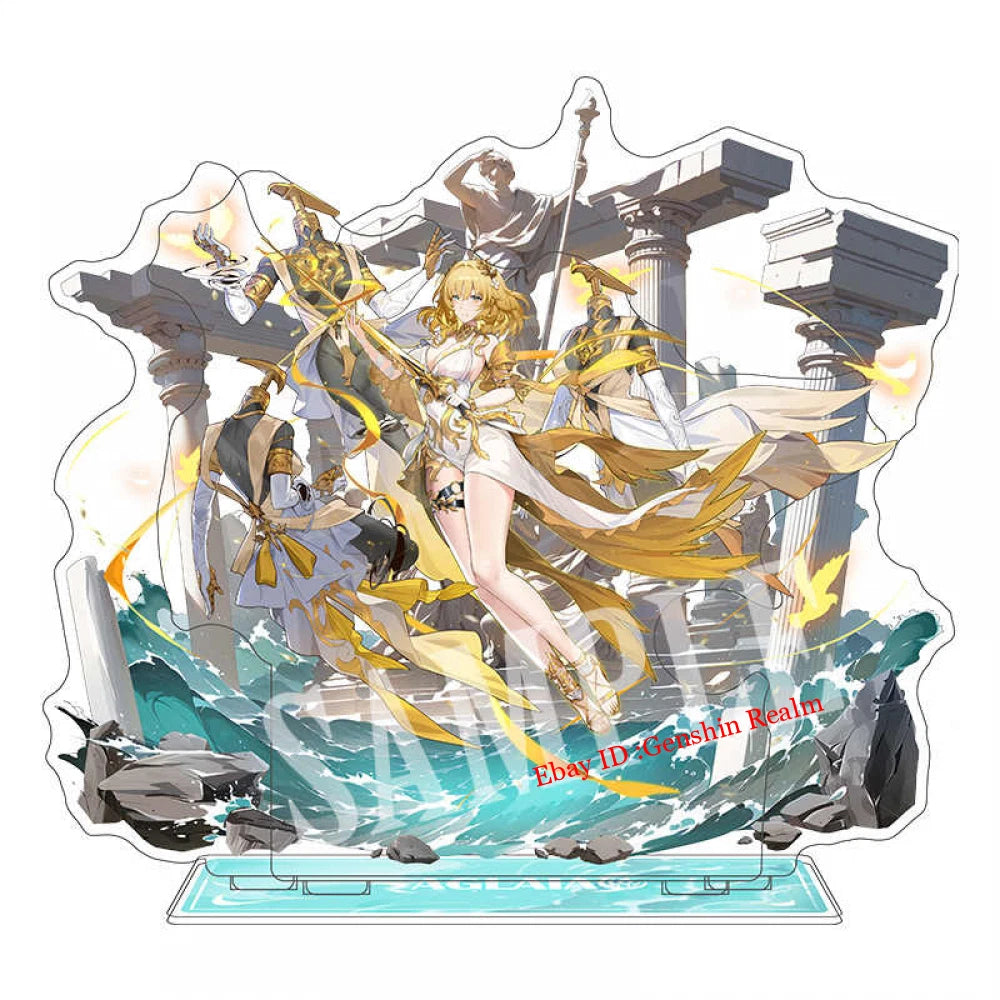 Anime Honkai: Star Rail Aglaea Deluxe Acrylic Desktop Stand Figure Collection 07FC0E-D4 - KOEEK