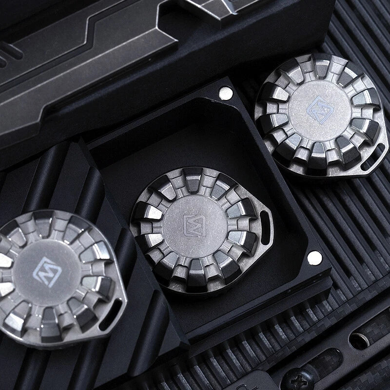 EDC Titanium Alloy Waterproof Case Portable Sealed Medicine Storage Box Pendant 07FC0E-D4 - KOEEK