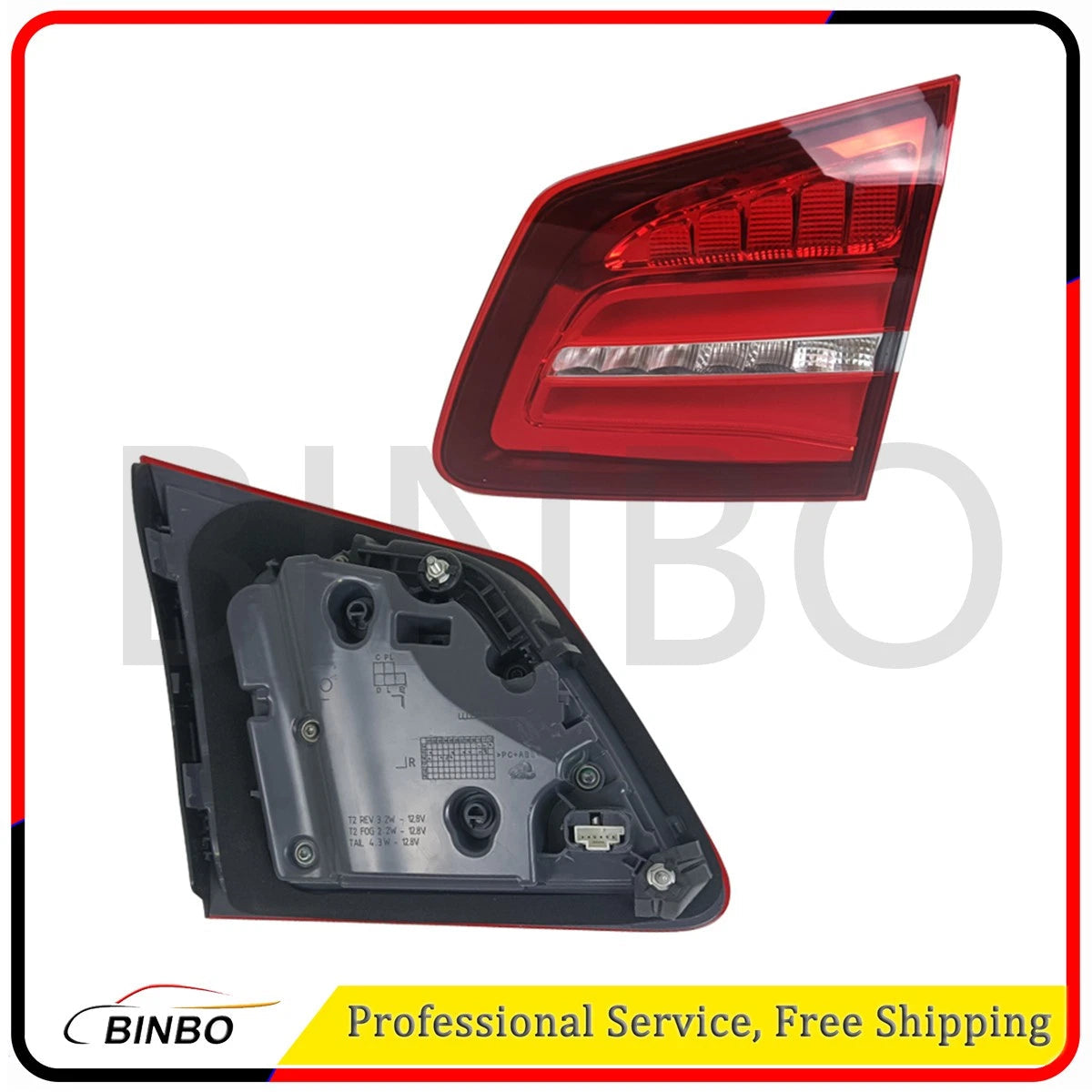 Rear Light Inner Right LED FOR Mercedes-Benz GLS X166 (2015-2019) 07FC0E-D4 - KOEEK
