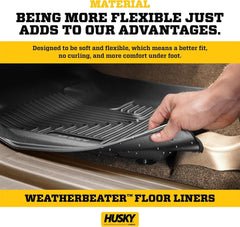new Husky Liners Weatherbeater Floor Mats | Fits 2015-2023 Chevrolet Black HUSKY LINERS - KOEEK