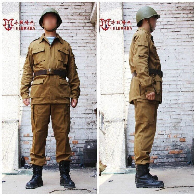 Soviet M81/M88 Combat Suit Afghanka Summer Training Uniform Set Top + Pantaloni 07FC0E-D4 - KOEEK