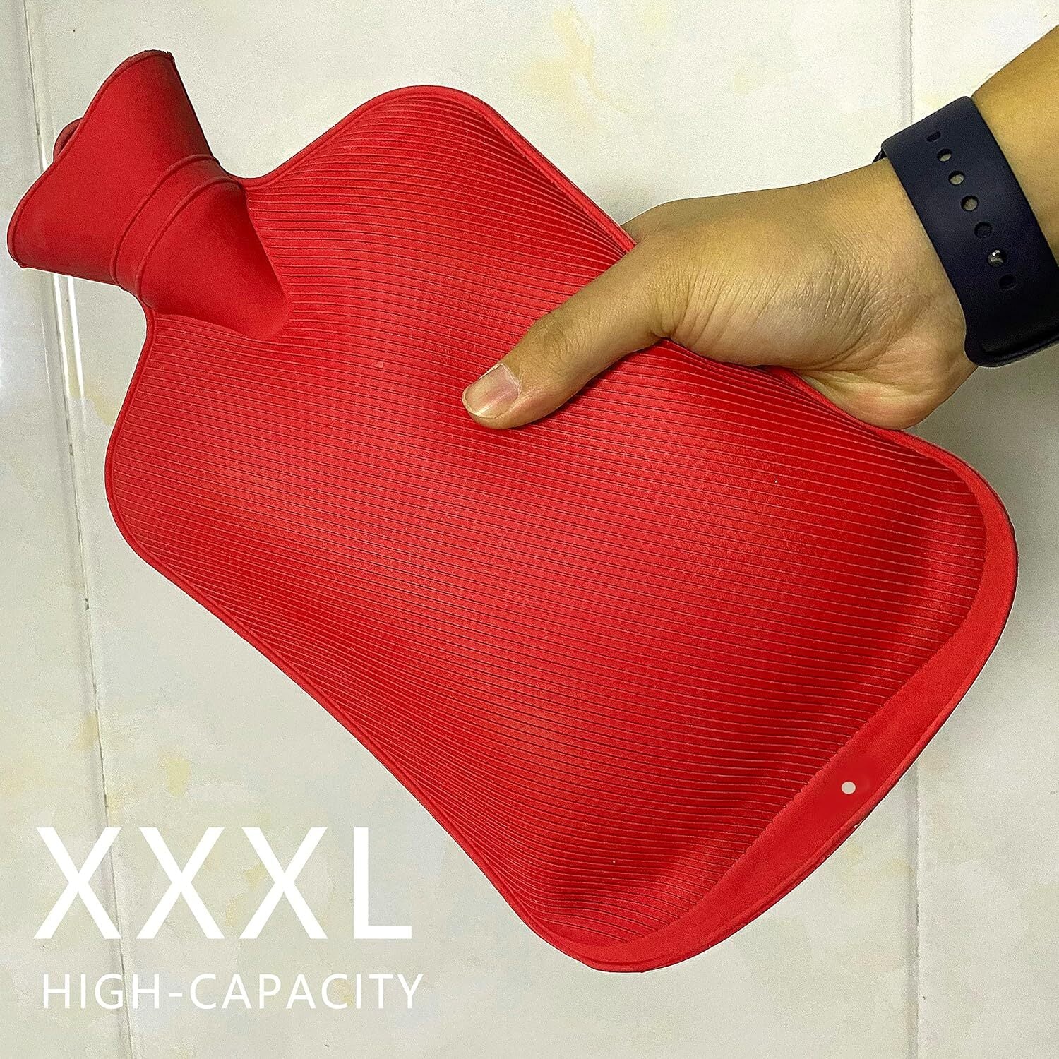 new 2 L Home Enema Bag Kit with 2 Tips,60 inch Long Silicone Hose, Red, Red