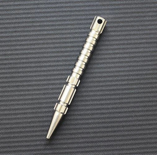 EDC 1 PC Portable Titanium Alloy Stick Pendant Outdoor Stick Multipurpose Tool 07FC0E-D4 - KOEEK