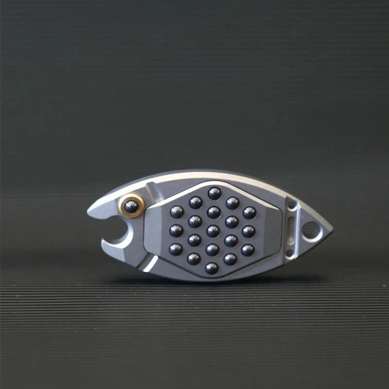 Outdoor EDC Fidget Toy Creative Bubble Fish Fidget Spinner Adult Stress Relief 07FC0E-D4 - KOEEK