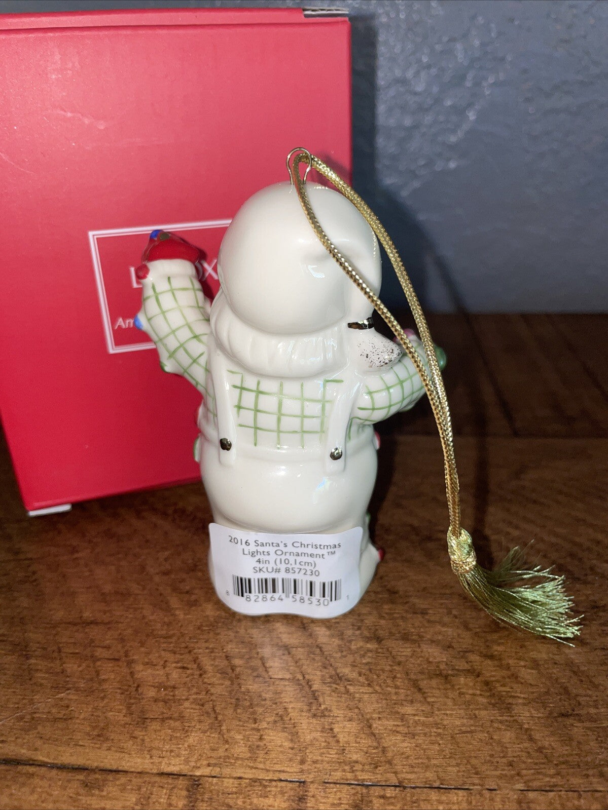 Lenox 2016 Santa's Christmas Lights  Christmas Tree Ornament LENOX - KOEEK
