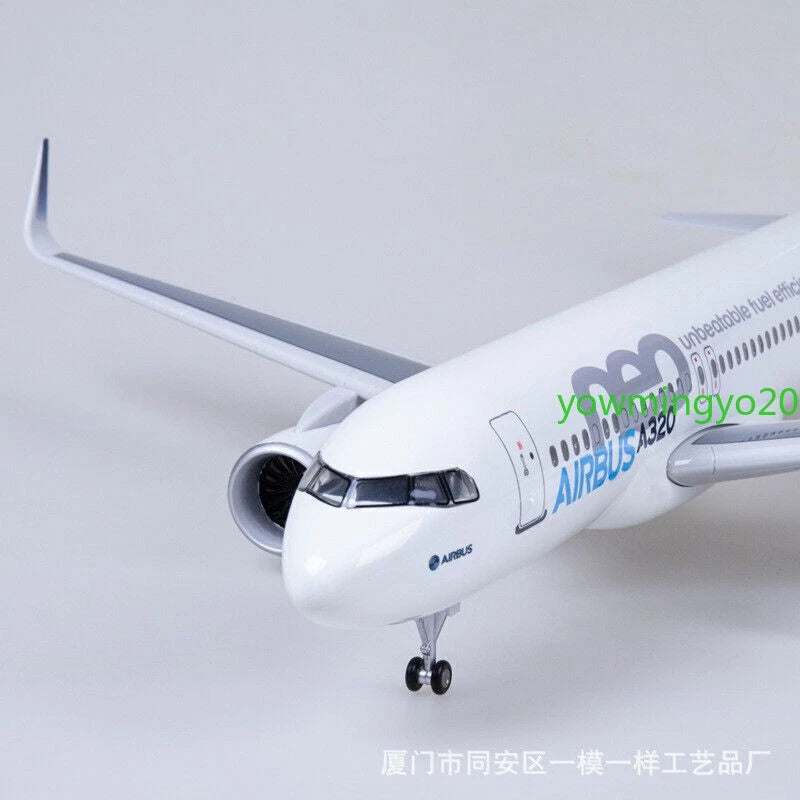 1/80 Airbus A320neo Passenger Plane Model Airplane W/Voice Controlled Lights 07FC0E-D4 - KOEEK