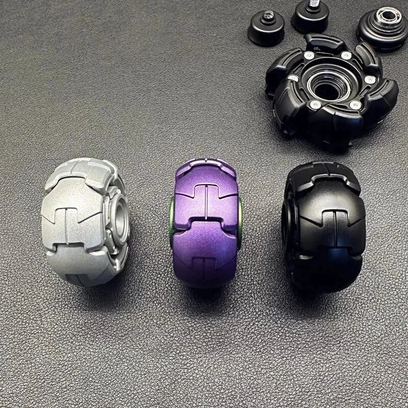 EDC Deformation Mecha Fidget Hand Spinner Alloy Stress Relief Fingertip Gyro 07FC0E-D4 - KOEEK