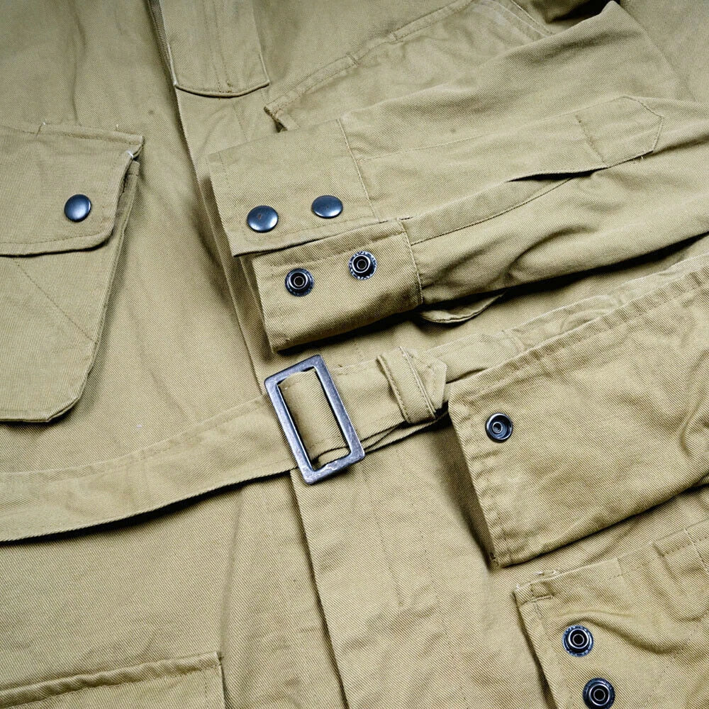 WW2 US 101/82 M42 Paratrooper Airborne Uniform Jacket Replica Men's Coat Top 07FC0E-D4 - KOEEK