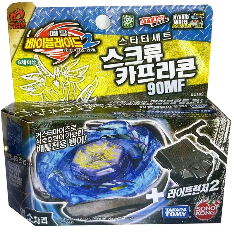 TAKARA TOMY Screw Capricorn 90MF Beyblade Metal Fusion Fury Launcher BB102 TAKARA - KOEEK