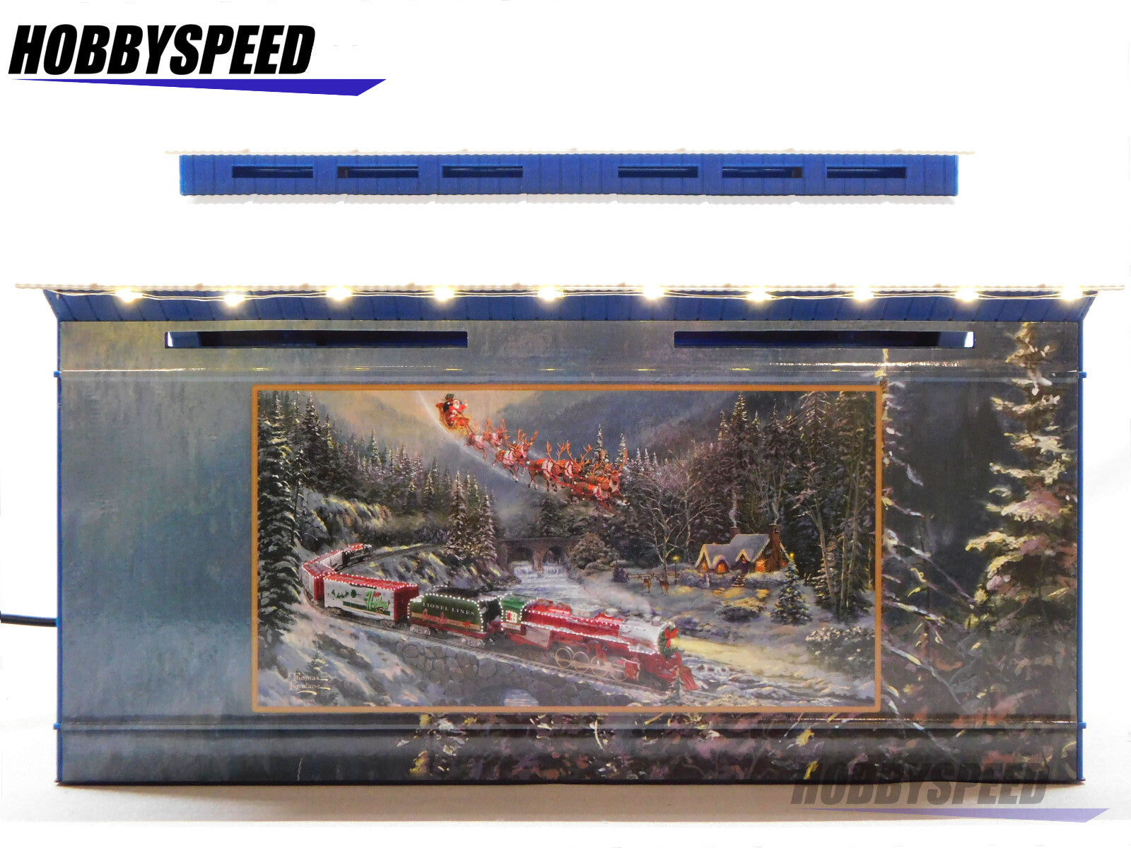 LIONEL TK CHRISTMAS LIGHT EXPRESS ILLUMINATED COVERED BRIDGE O GAUGE 2429160 LIONEL - KOEEK