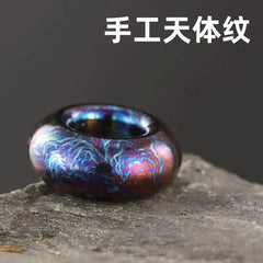 EDC Titanium Knife Umbrella Rope Loop Pad Bead Buckle Necklace Bracelet Pendant 07FC0E-D4 - KOEEK