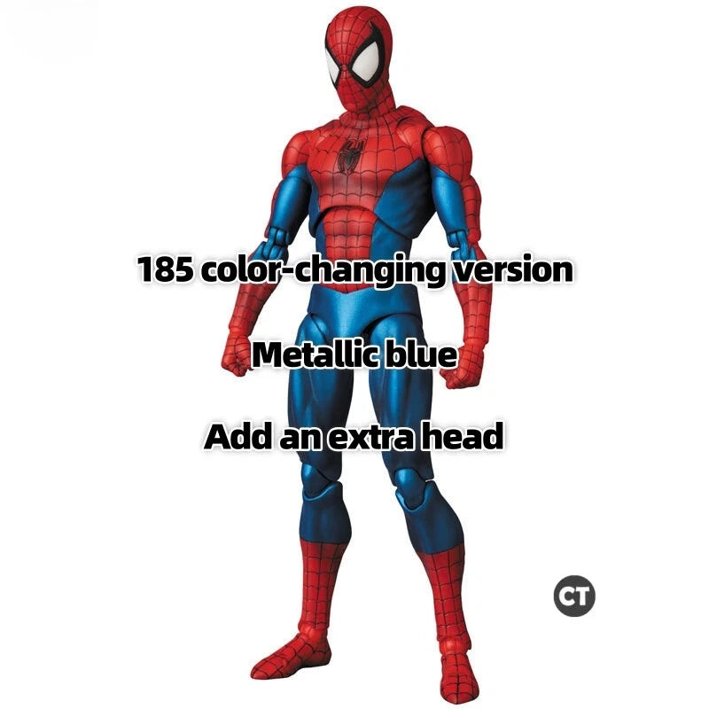 In Stock CT Toys MAFEX No.075 The Amazing Spider-Man Comic Ver. Action Figure 07FC0E-D4 - KOEEK