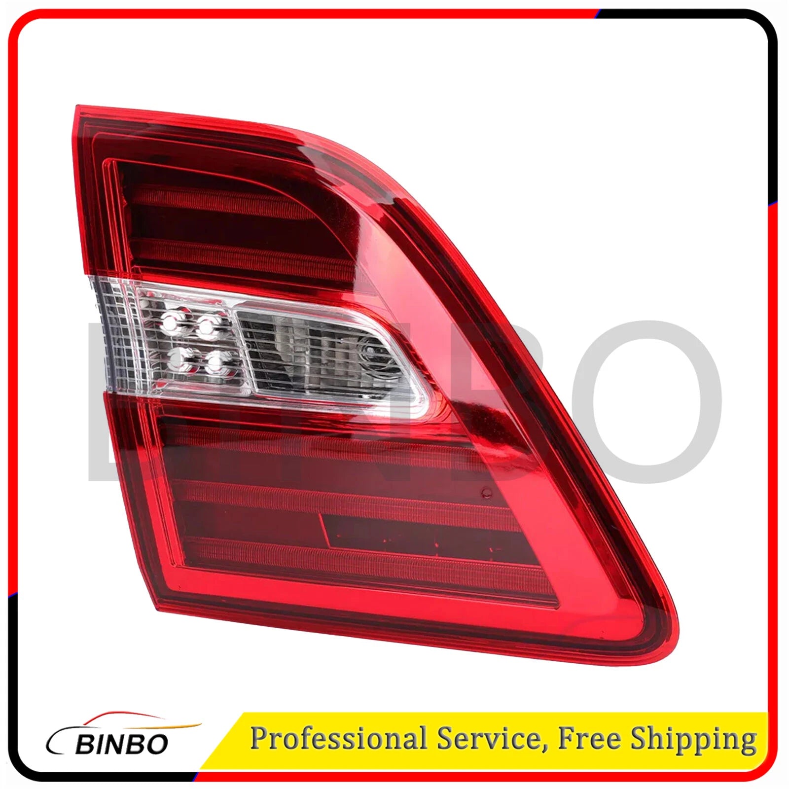 1Pair Passenger Tail Light For Mercedes Benz W166 ML350 2012-15 Rear Lamp Inner 07FC0E-D4 - KOEEK