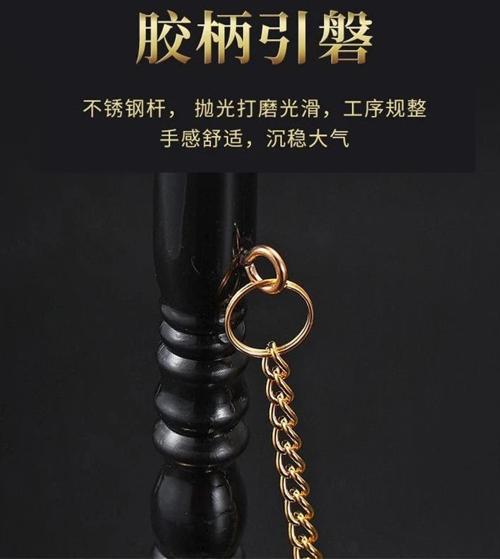 Singing Bell Buddhist Brass Extendable Temple Gong Chanting Ritual Instrument 07FC0E-D4 - KOEEK