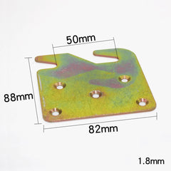 2 Sets Bed Rail Fittings Universal Wood Bed Rail Hook Universal Wood Replacement 07FC0E-D4 - KOEEK