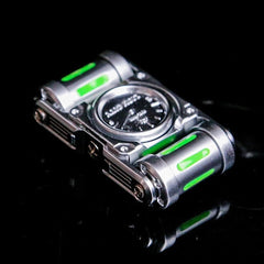 Luminous Punk Fidget Toy EDC Metal Fidget Spinner Stress Relief Toy Cool Gadget 07FC0E-D4 - KOEEK