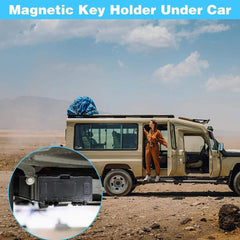 new Magnetic Key Holder Under Car, Waterproof Hide A Car Holder... 07FC0E-D4 - KOEEK