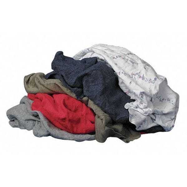 new Zoro Select G303050pc Cotton/Polyester Cloth Rags, 50 Lb Box, Sizes Vary, koeek - KOEEK