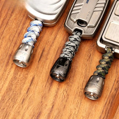 Zirconium Alloy Engine Pendant Knife Beads Push Slider EDC Toy Tail Decoration 07FC0E-D4 - KOEEK