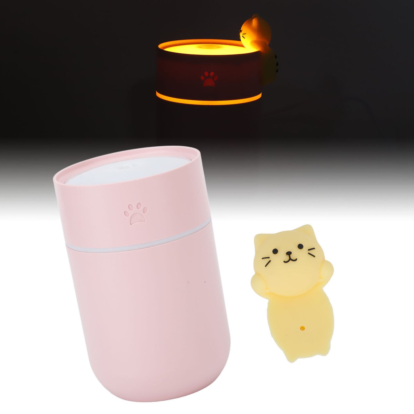 new Humidifier 300ml Large Spray Cartoon Desktop Humidifier Bedroom Living Room HGF koeek - KOEEK