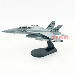 1/100 US Navy F/A-18 Aircraft Carrier-based Aircraft Metal + Plastic Model 07FC0E-D4 - KOEEK
