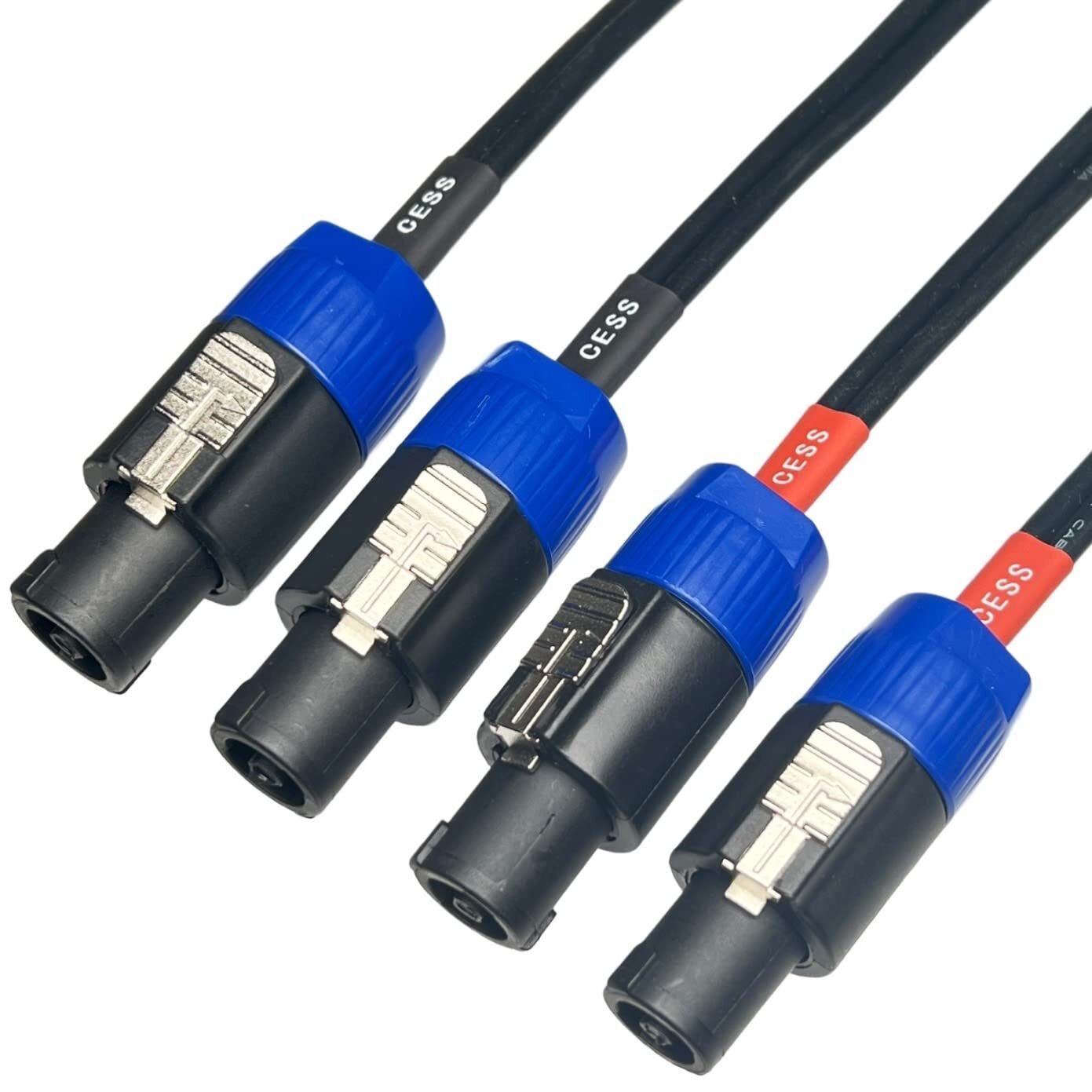 new CESS-114-3f Speaker Cable Speakon Plug Male to 12 Gauge Cable, 2 Pack... 07FC0E-D4 - KOEEK