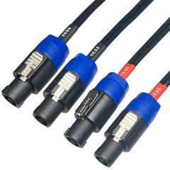 new CESS-114-3f Speaker Cable Speakon Plug Male to 12 Gauge Cable, 2 Pack... 07FC0E-D4 - KOEEK