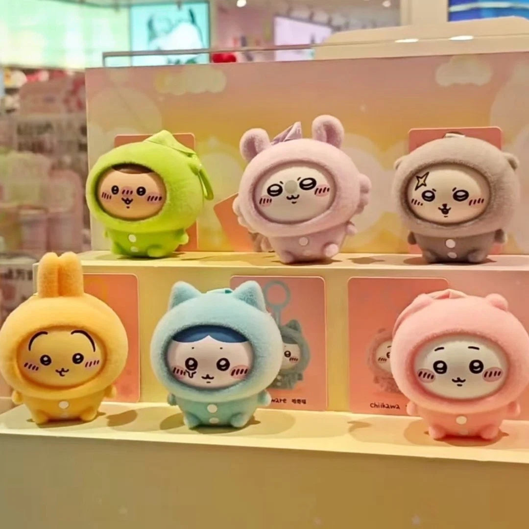 MINISO Chiikawa Pajamas Face Changing Confirmed Blind Box Keychain Vinyl Figure MINISO - KOEEK