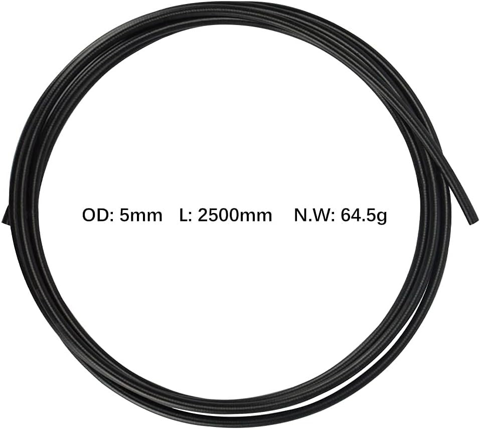 new CYSKY Bike Hydraulic Brake Hose Kit 2500mm for Shimano BH59 BH90 Sram Black CYSKY - KOEEK