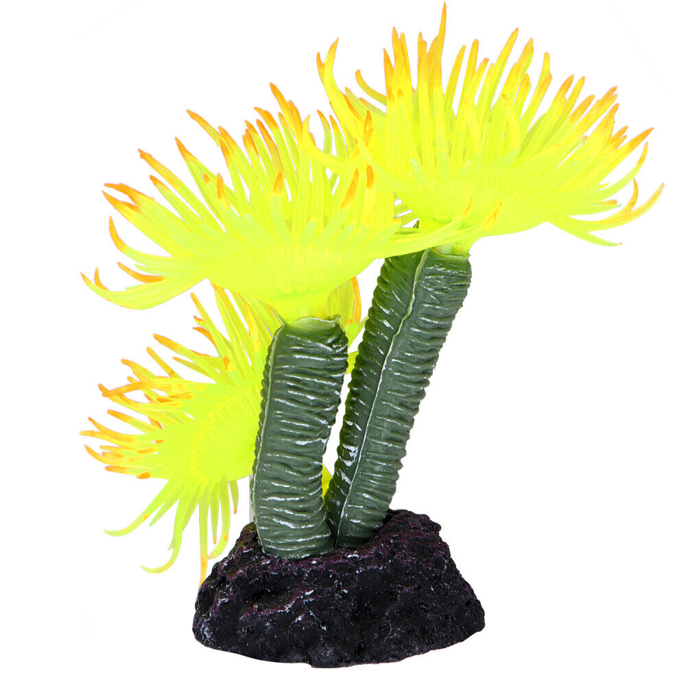 ny 3 Pc Fish Tank Faux Coral Realistic Fake Aquatic Artificial Decor