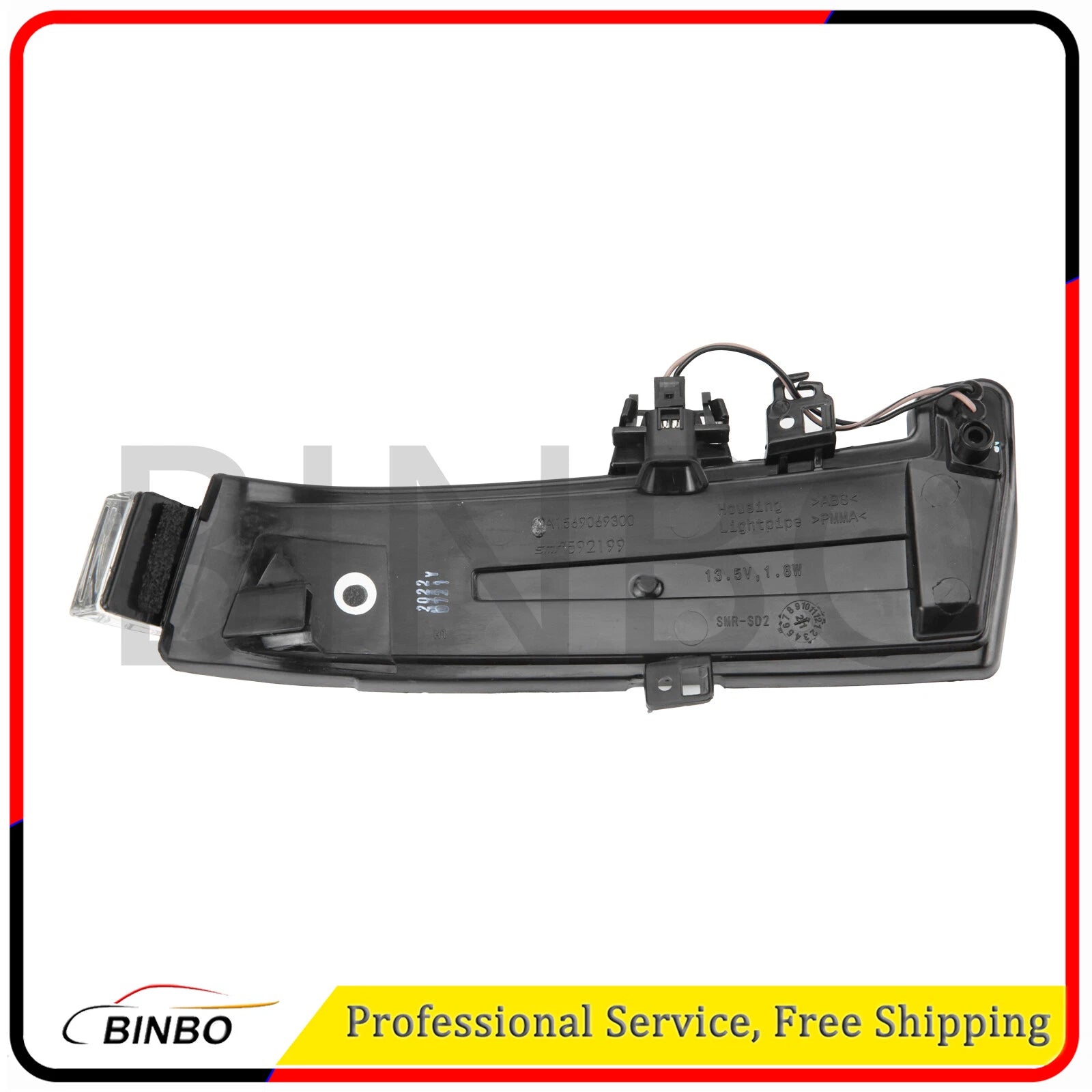 Pair Left & Right indicator Lens on the Mirror For Benz W212 W204 W221 W176 W246 07FC0E-D4 - KOEEK
