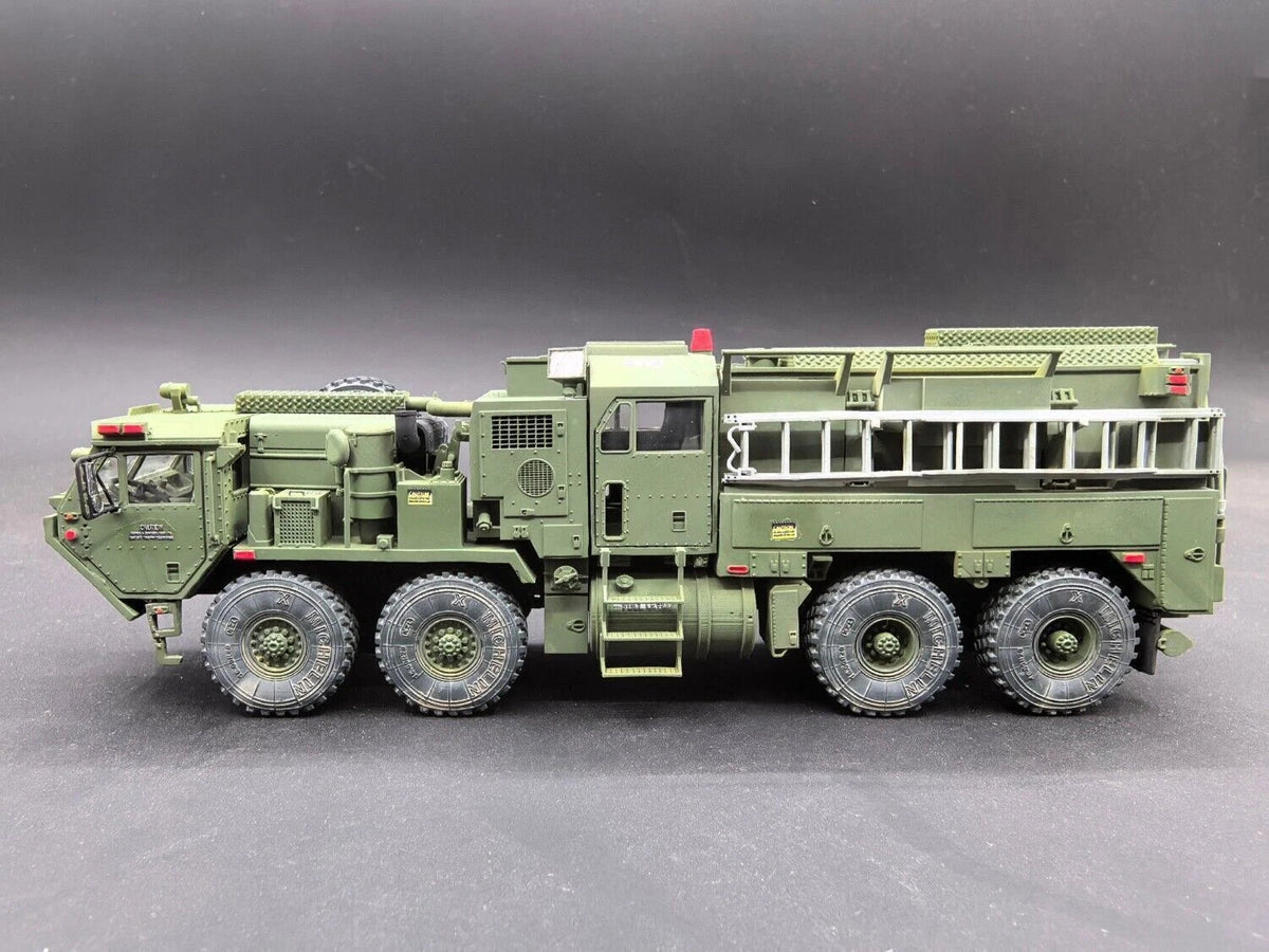 Handmade 1/72 U.S. Army M1142 Tactical Fire Truck Painted Finished Model 07FC0E-D4 - KOEEK