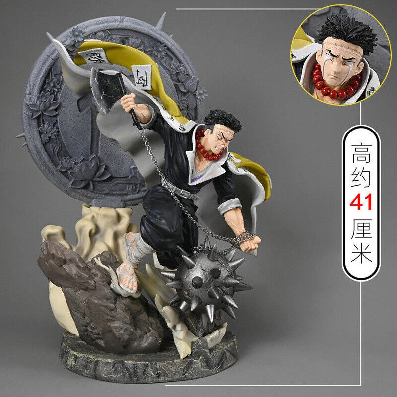Demon Slayer Himejima Gyomei Cosplay Character Statue Toy Display Decoration 07FC0E-D4 - KOEEK