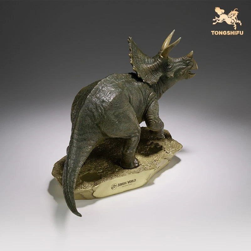Limited 1:20 Triceratops Dinosaur Brass Statue Model Figure Collectible Display 07FC0E-D4 - KOEEK