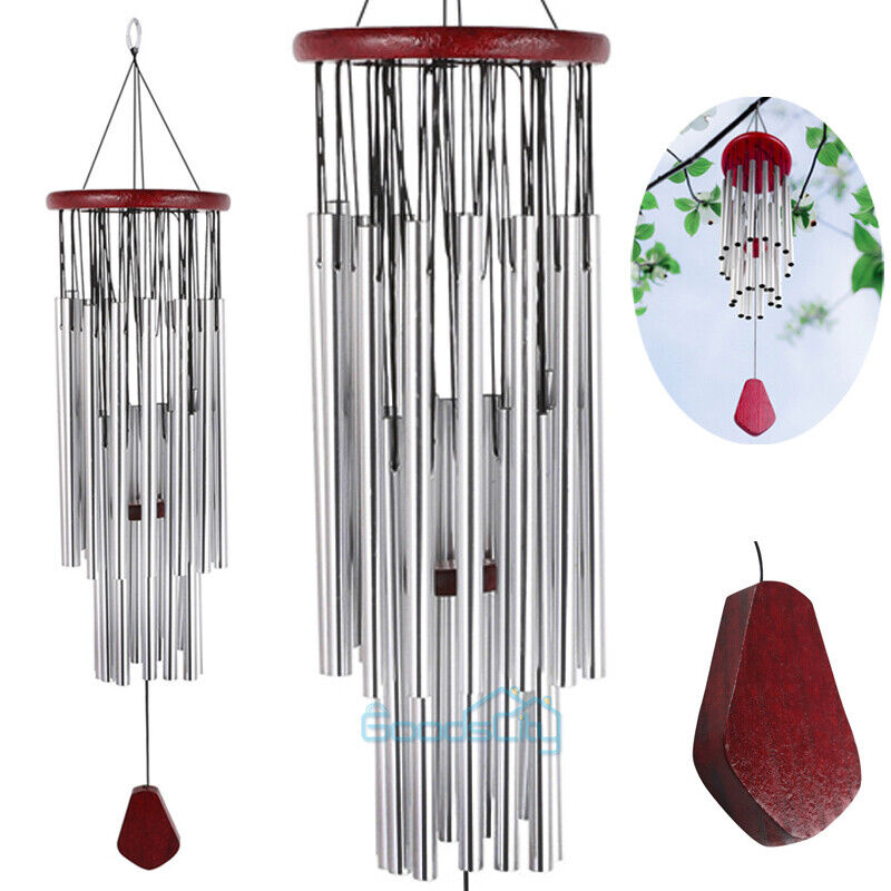 ny 27 rør Stor dyb tone Windchime Kapelklokker Wind Chimes Have Home Decor