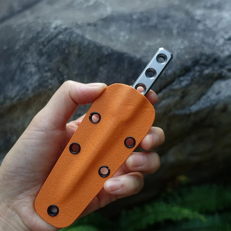 N690 Steel Ice Pick Pry Bar EDC Multi Tool Survival Gear 07FC0E-D4 - KOEEK