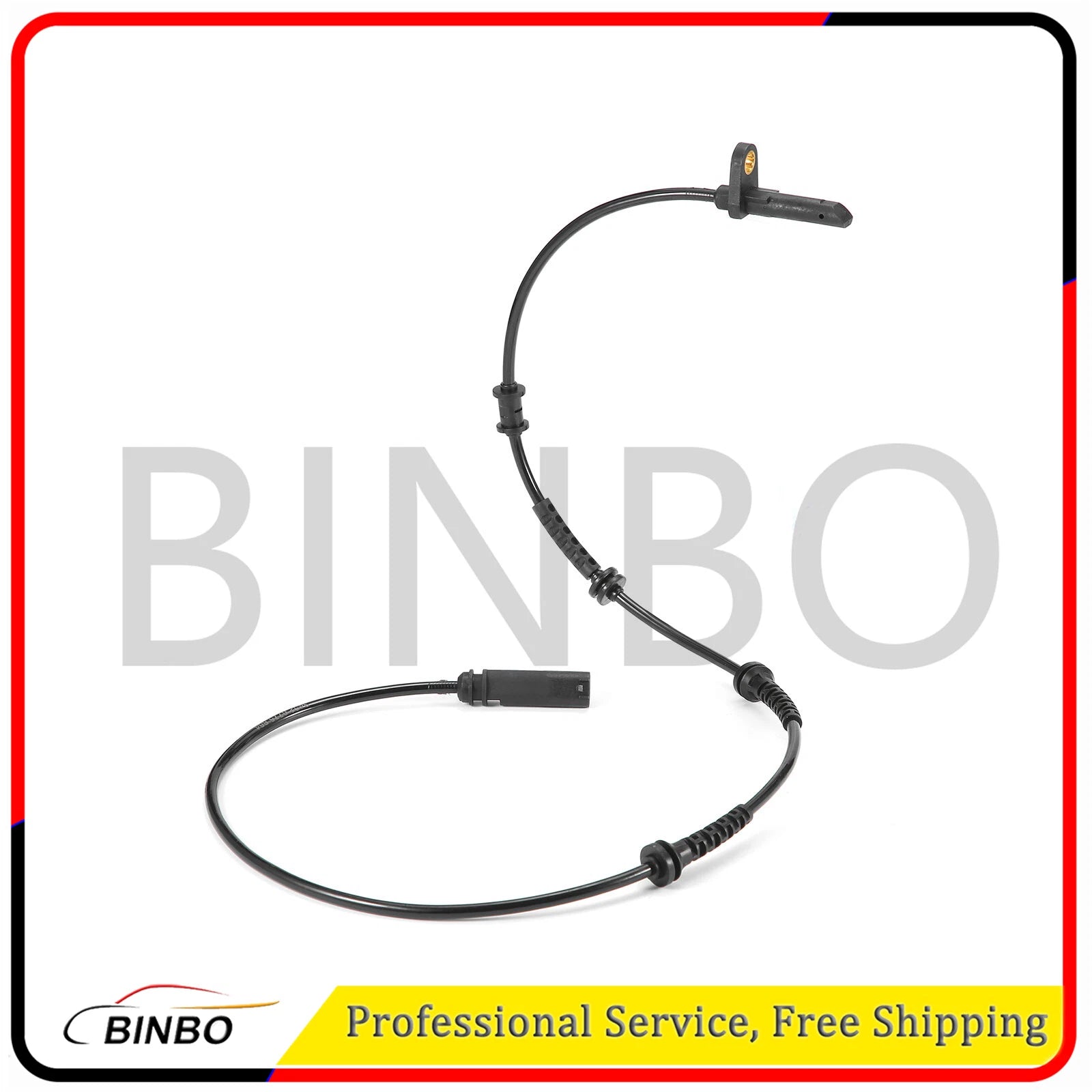 Rear Left / Right ABS Wheel Speed Sensor for BMW 740i 740Li 750i ActiveHybrid 7 07FC0E-D4 - KOEEK