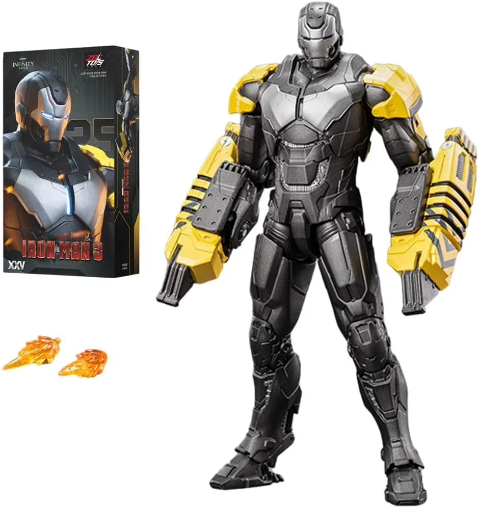 ZD Toys Marvel Iron Man Mark 25 MK25 1/10 Scale 7" Action Figure Model Collector MARVEL - KOEEK