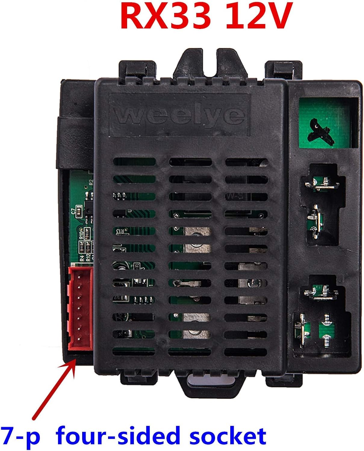 new weelye RX33 12V 2.4G Bluetooth Receiver Controller Control Box Accessories... WEELYE - KOEEK