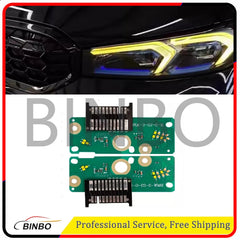 For BMW 3' G20 G21 G28 LCI 2023 2022 Lemon Yellow Angel Eyes light DRL Board 07FC0E-D4 - KOEEK