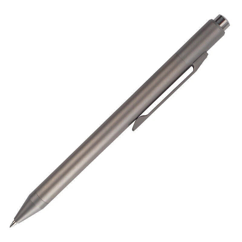 Titanium Alloy Ballpoint Tactical Pen Pocket Outdoors Travel Ball Pen EDC Tools 07FC0E-D4 - KOEEK