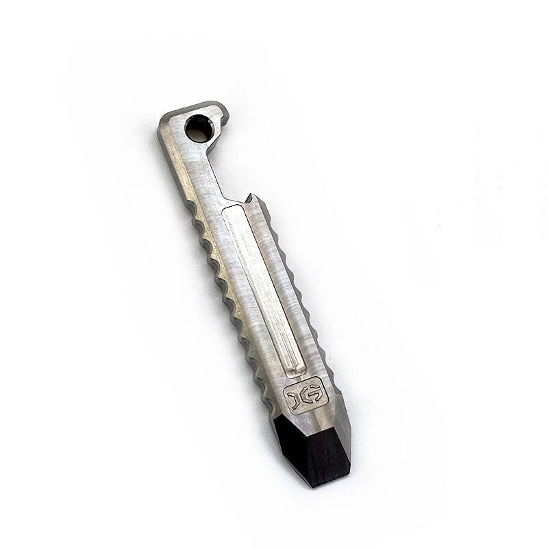 TITANER Titanium Pry Bar Crowbar Multi Tools Ruler Bottle Opener Outdoor EDC TITANER - KOEEK