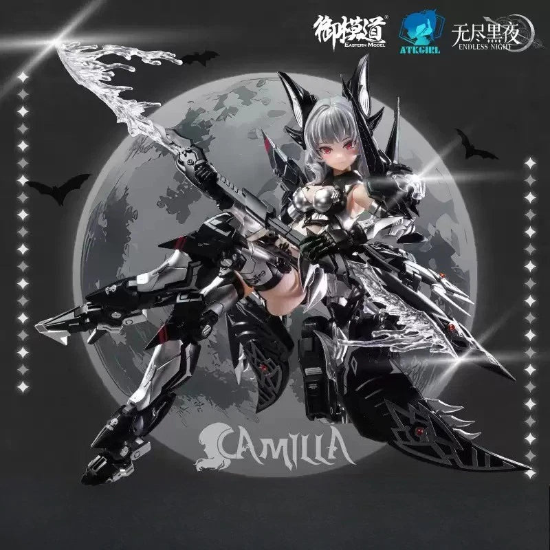 E-Model Endless Night A.T.K. Girl Vampire Camilla 1/12 Assembly Model Kit ! E-MODEL - KOEEK
