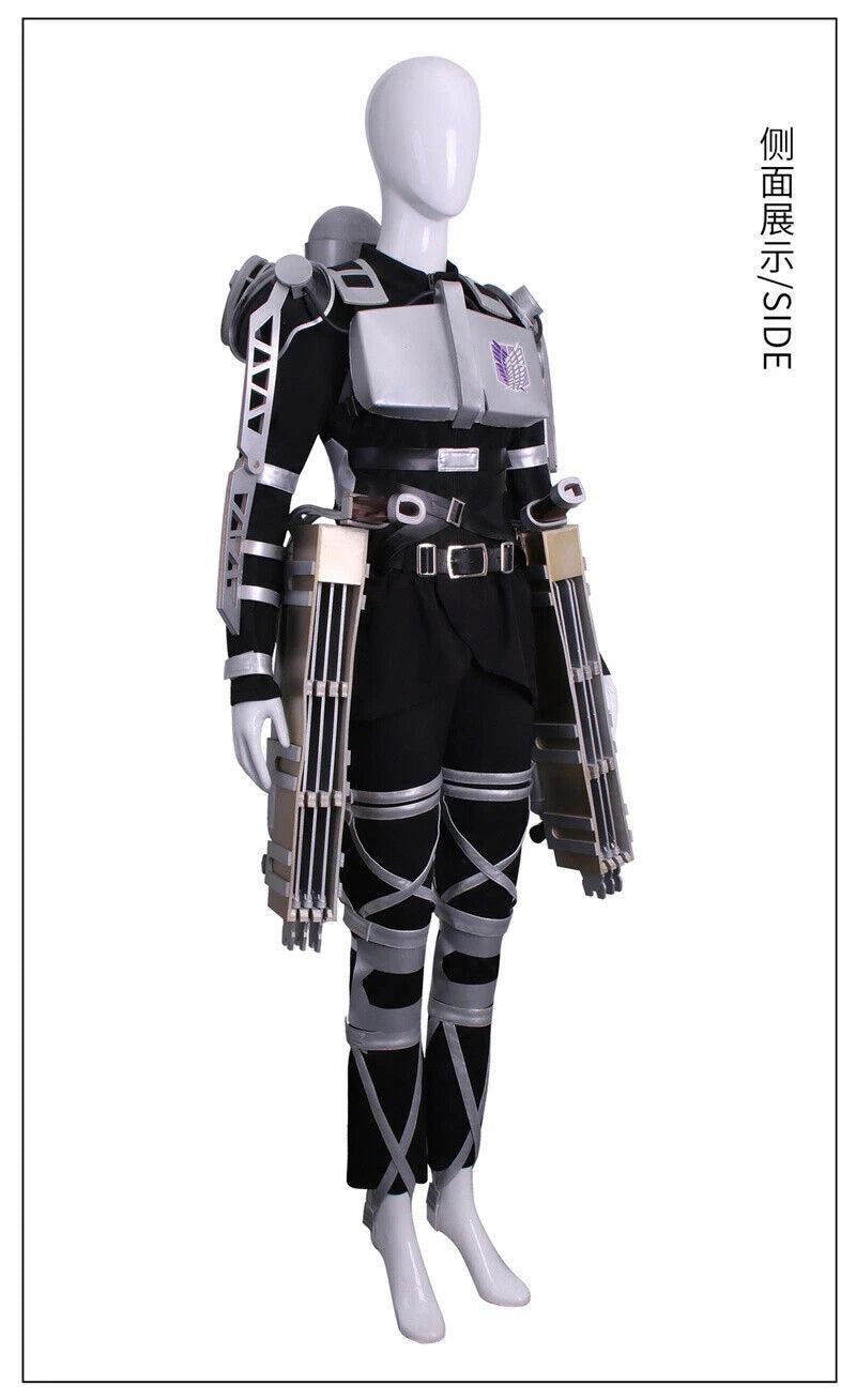 Attack On Titan The Finish Season Cosplay Costume Outfits Anime 3D Maneuver Gear 07FC0E-D4 - KOEEK