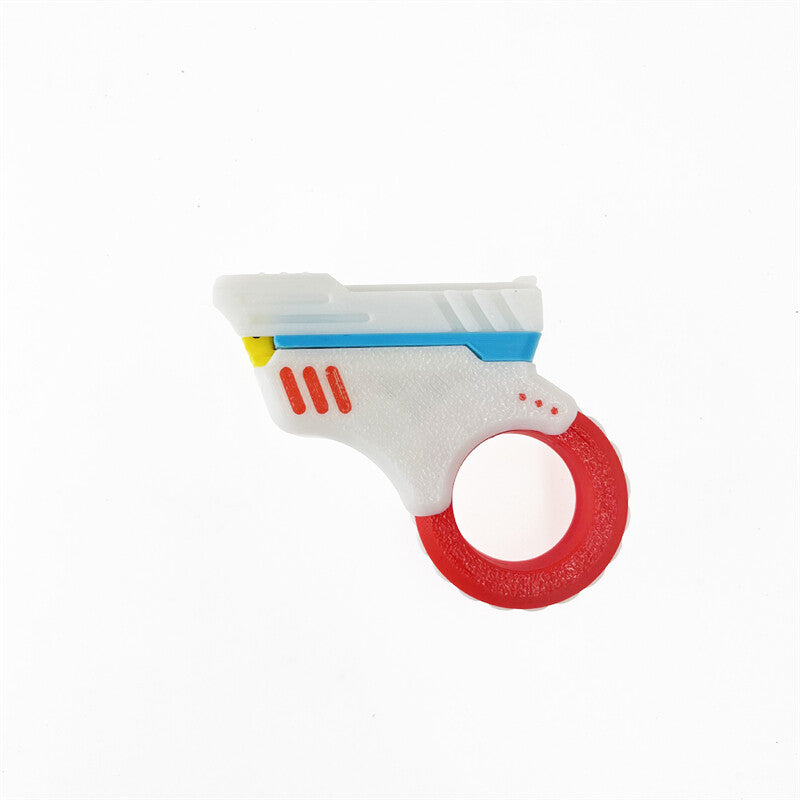 Zoom Gun Fidget Toys 3D Printed Azu Fidget Slider EDC Plastic Stress Relief Toy 07FC0E-D4 - KOEEK