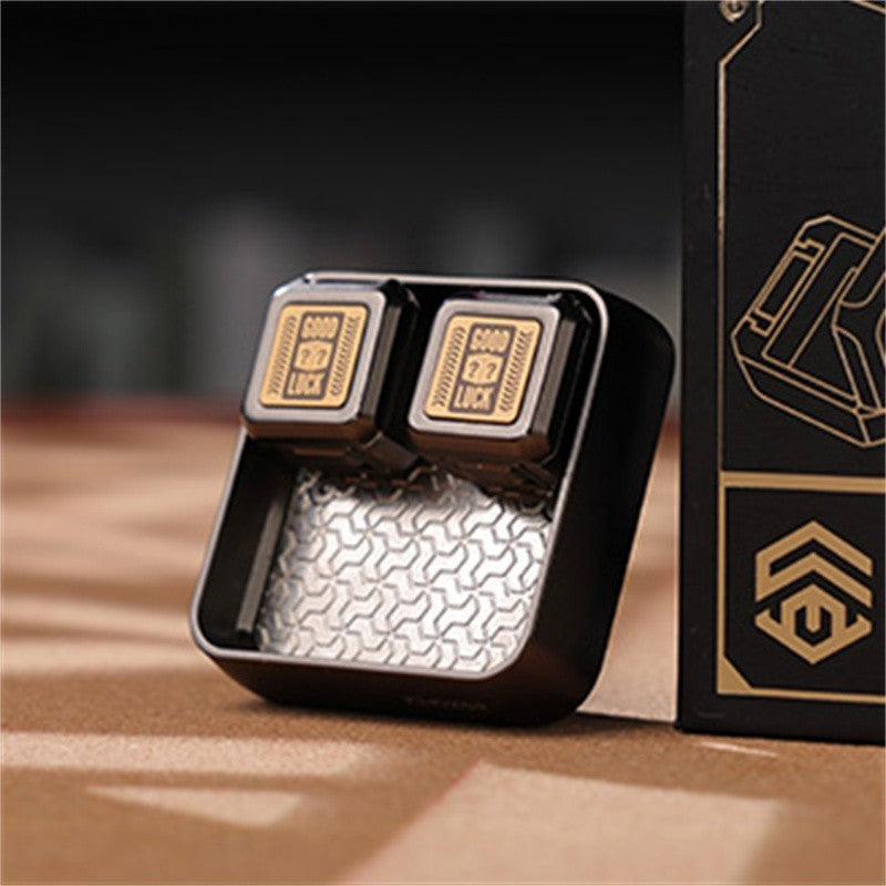 Novel Mysterious Little Box EDC Fidget Stylish Metal Mechanical Relaxation Toy 07FC0E-D4 - KOEEK