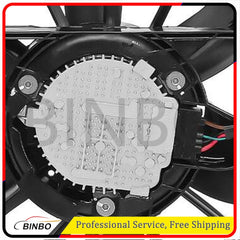 Engine Radiator Cooling Fan Assembly for Land Rover Range Rover Sport 2014-2016 07FC0E-D4 - KOEEK