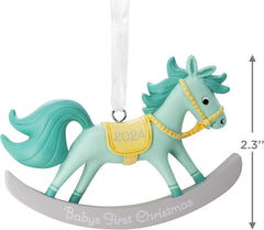 new Hallmark Baby's First Christmas Ornament 2024 Boy HALLMARK - KOEEK