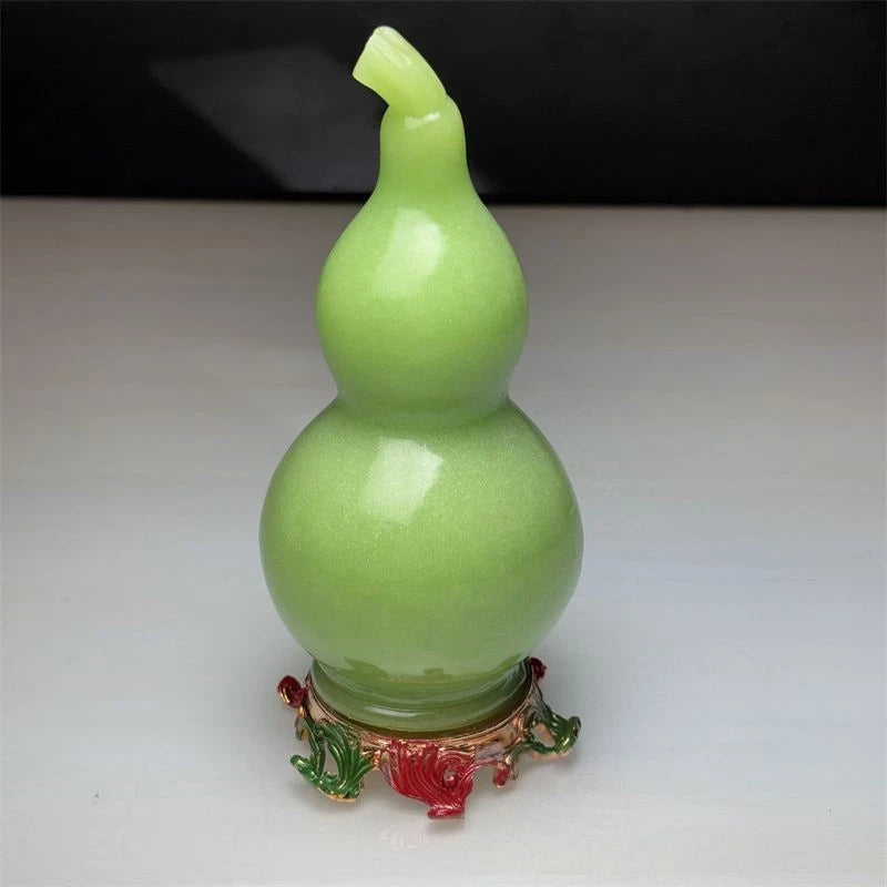 Glow Bagua Gourd Figurine Feng Shui Home Office Study Wine Cabinet Decor 07FC0E-D4 - KOEEK
