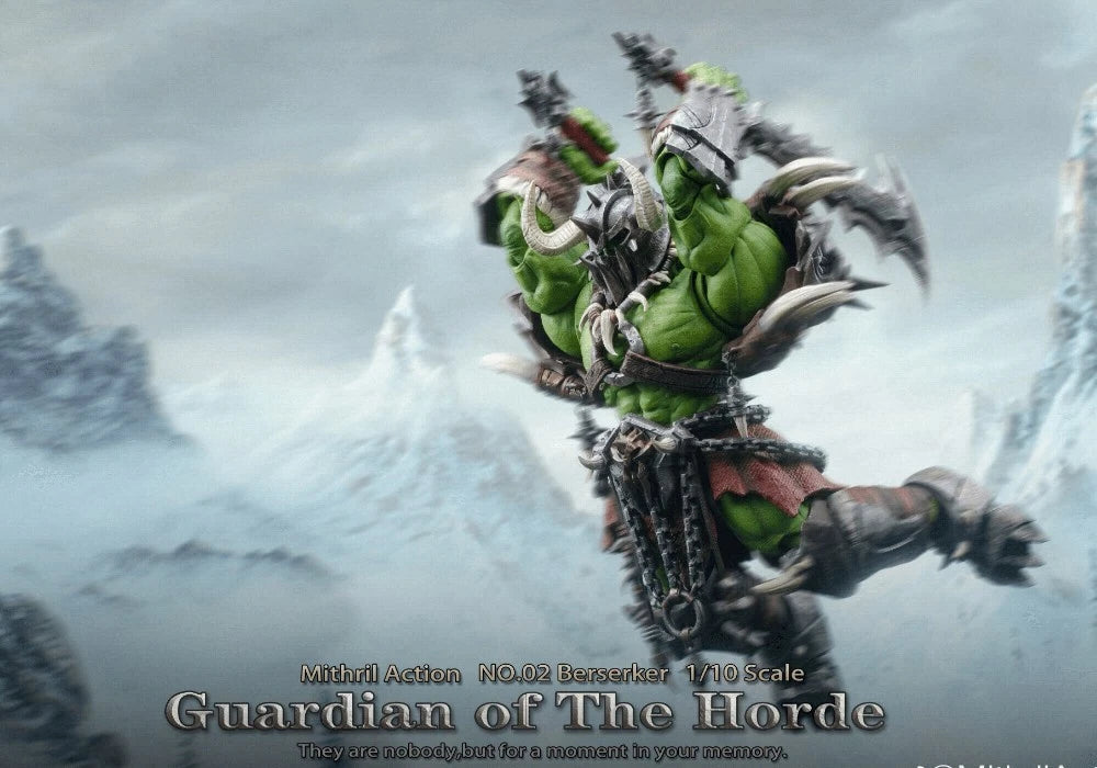 Mithril Action NO.2 Warrior 1/10 Guardian of The Horde Action Figure In Stock 07FC0E-D4 - KOEEK